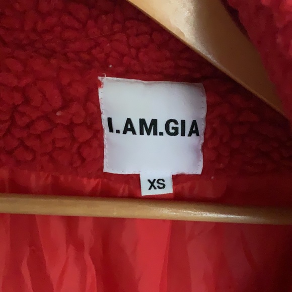 I.AM.GIA pixie pixi teddy fleece jacket size XS - Picture 2 of 3